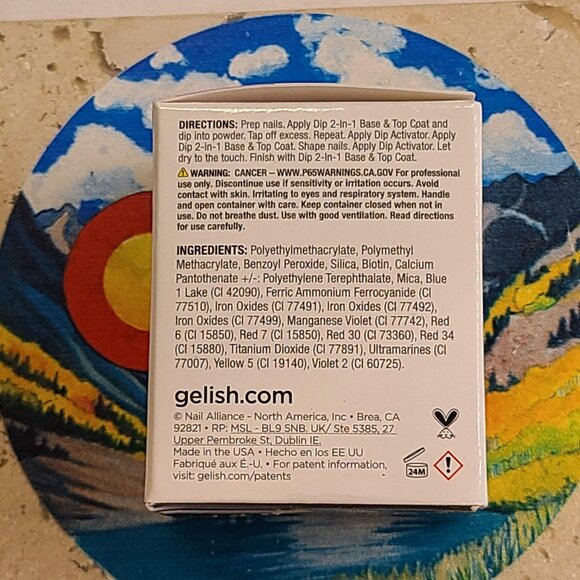 GELISH XPRESS DIP POWDER - TAHITI HOTTIE - Picture 9 of 10